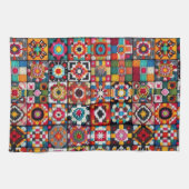 Oma-hakenpatroon voor dekensprint  theedoek (Horizontaal)