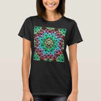 Oma-hakpatroon Zeventig Retro Bei T-shirt