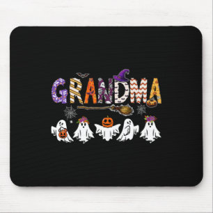 Oma Halloween Boo Ghost Horror Kostuum Grappig P Muismat
