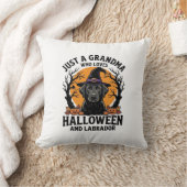 Oma Halloween Labrador Grappig Vintage_1 Kussen (Deken)