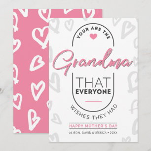 Oma Happy Moederdag Feestdagenkaart