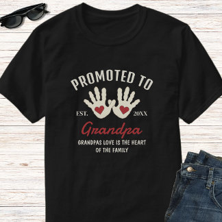 Oma heeft baby handafdrukken Persoonlijke quote T-shirt