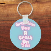 Oma heeft een oogje op je sleutelhanger (Voorkant)