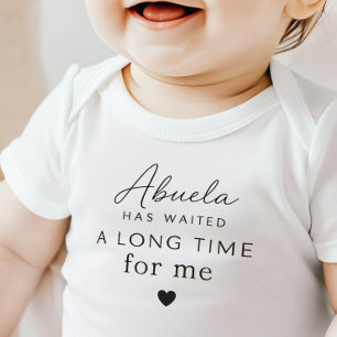 Oma heeft gewacht Baby Body T-shirt Cadeau