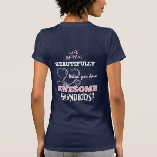 Oma heeft geweldige kleinkinderen T-shirts Tees