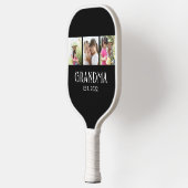 Oma heeft het moderne schrift 3 foto ingesteld pickleball paddle (Links)