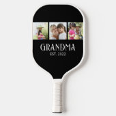 Oma heeft het moderne schrift 3 foto ingesteld pickleball paddle (Achterkant)