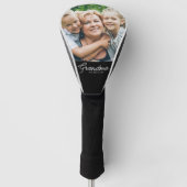 Oma heeft het moderne schrift ingesteld Foto Golfheadcover (Voorkant)
