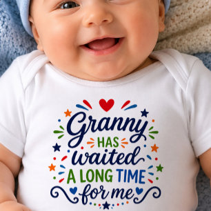 Oma Heeft Lang Gewacht Baby Bodysuit