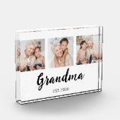 Oma heeft Modern Schrift 3 Foto ingesteld (Links)