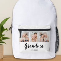 Oma heeft Modern Schrift 3 Foto opgericht