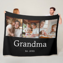 Oma heeft Modern Schrift 3 Foto opgericht