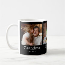 Oma heeft Modern Schrift 3 Foto opgericht
