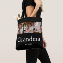 Oma heeft Modern Schrift 3 Foto opgericht