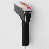 Oma heeft modern schrift foto ingesteld golfheadcover (Schuin)