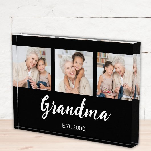 Oma heeft modern schrift zwart 3 foto