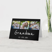 Oma heeft modern schrift zwart 3 foto