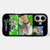 Oma heeft modern schrift zwart 3 foto Case-Mate iPhone case (Achterkant (horizontaal))