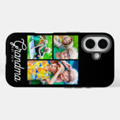 Oma heeft modern schrift zwart 3 foto Case-Mate iPhone case (Achterkant (horizontaal))