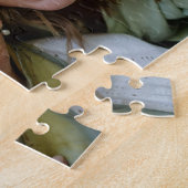 Oma heeft modern schrift zwart 3 foto legpuzzel (Zijkant)