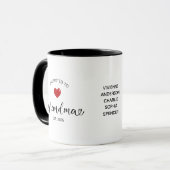 Oma heeft nieuwe Oma Cadeau ingesteld Mok (Voorkant links)