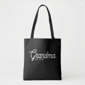 Oma heeft nieuwe oma-cadeau ingesteld tote bag (Voorkant)