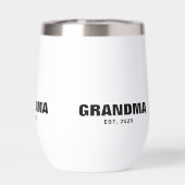 Oma heeft nieuwe oma-cadeau opgericht (Achterkant)