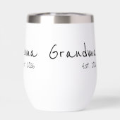 Oma heeft nieuwe oma-cadeau opgericht (Achterkant)