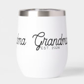 Oma heeft nieuwe oma-cadeau opgericht (Achterkant)