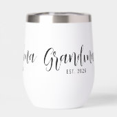 Oma heeft nieuwe oma-cadeau opgericht (Achterkant)