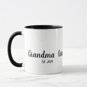 Oma heeft nieuwe oma-cadeau opgericht mok