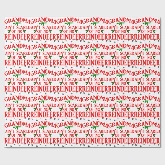 Oma heeft Ran over Cadeaupapier (Vlak)