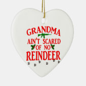 Oma heeft Ran over Keramisch Ornament (Rechts)