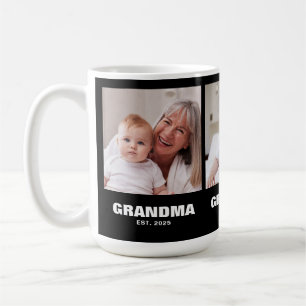 Oma heeft stout zwart 3 foto koffiemok