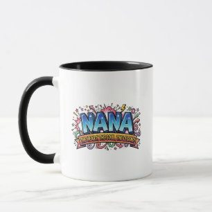 Oma Het Hart De Ziel De Legende Comic Pop Art Mok