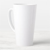 Oma hoort bij, aangepaste foto latte mok (Linkerhoek)