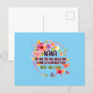 Oma, hou van ze, verwen ze, knuffel ze briefkaart