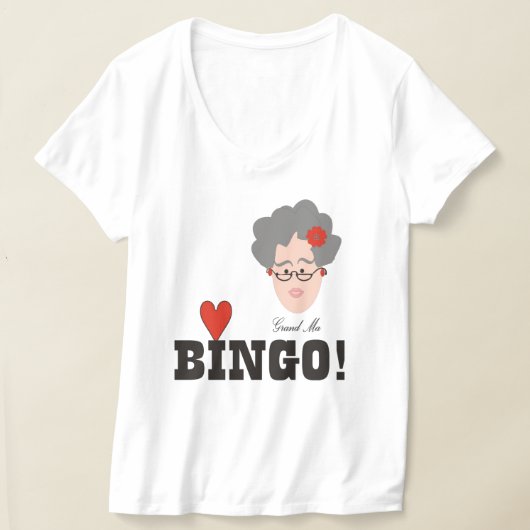Oma houdt van Bingo T-shirt (Laagn)