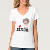 Oma houdt van Bingo T-shirt (Voorkant)