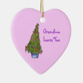 Oma houdt van Iris Ornament (Rechts)