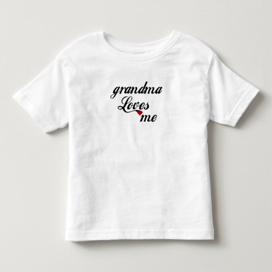 oma houdt van me kinder shirts (Voorkant)