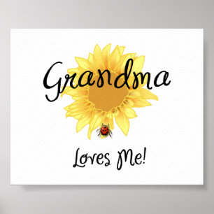 Oma houdt van me poster