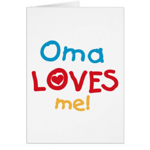 Oma houdt van me T-shirts en Giften