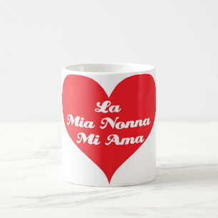 Oma houdt van mij (Italiaans) Koffiemok