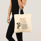 Oma Hug Zak (Enkelvoud) Tote Bag (Voorkant (product))