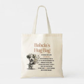 Oma Hug Zak (Enkelvoud) Tote Bag (Achterkant)