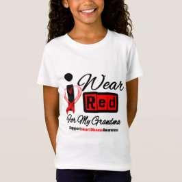 Oma - Ik Draag de ziekte van het rode lintje T-shirt