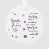 Oma ik hou van je ornament (achterkant)