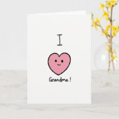Oma Ik Hou Van Jou Kaart (Gele Bloem)