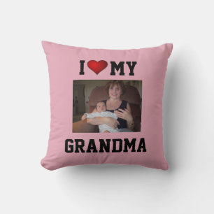 Oma: IK HOU VAN MIJN OMA Kussen